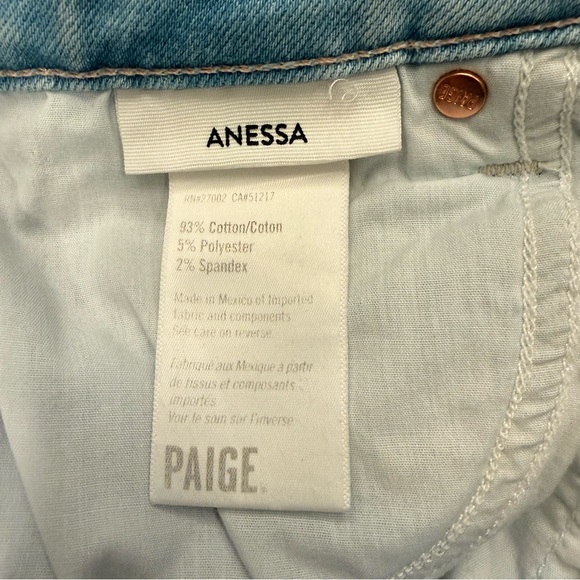 NWT Paige Anessa Wide Leg Jeans - Picture 5 of 16